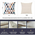 Black and gold cushion cover featuring a woman's face, abstract print design - House of Avana