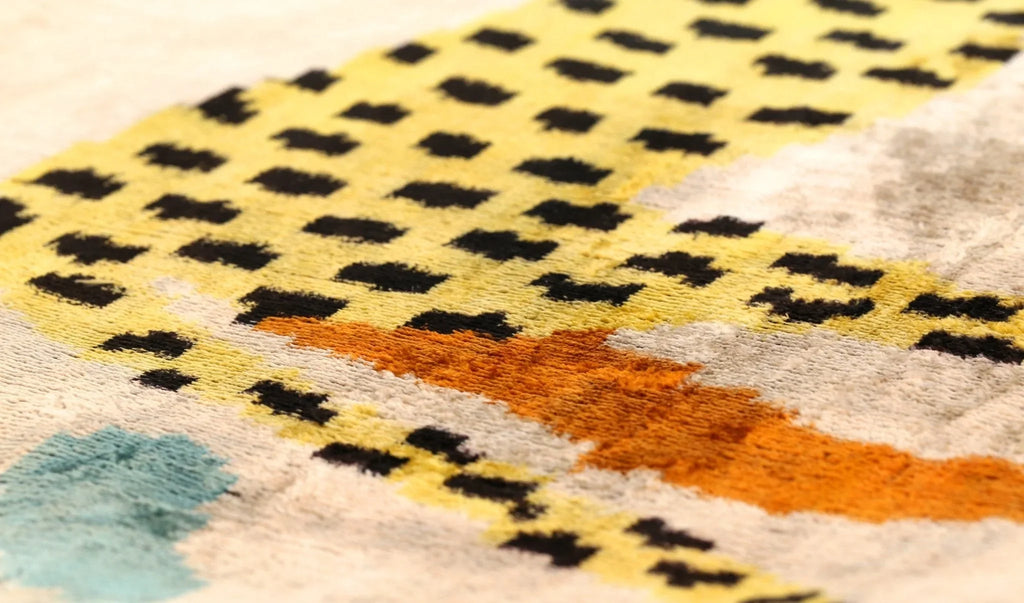 Handmade Velvet Lumbar Pillow with Yellow and Black Cheetah Design - High-quality 16x24 Inch Decorative... - House Of Avana