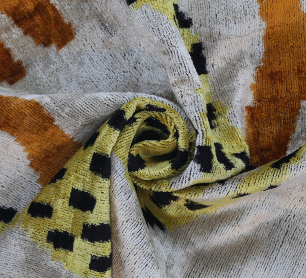 Handmade Velvet Lumbar Pillow with Yellow and Black Cheetah Design - High-quality 16x24 Inch Decorative... - House Of Avana
