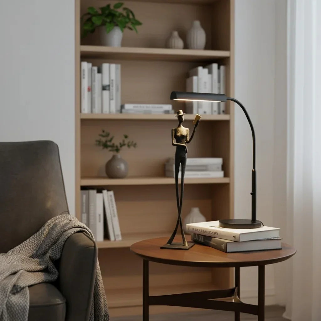 European Cabinet - Black Modern Tv Stand, lifestyle image - House Of Avana