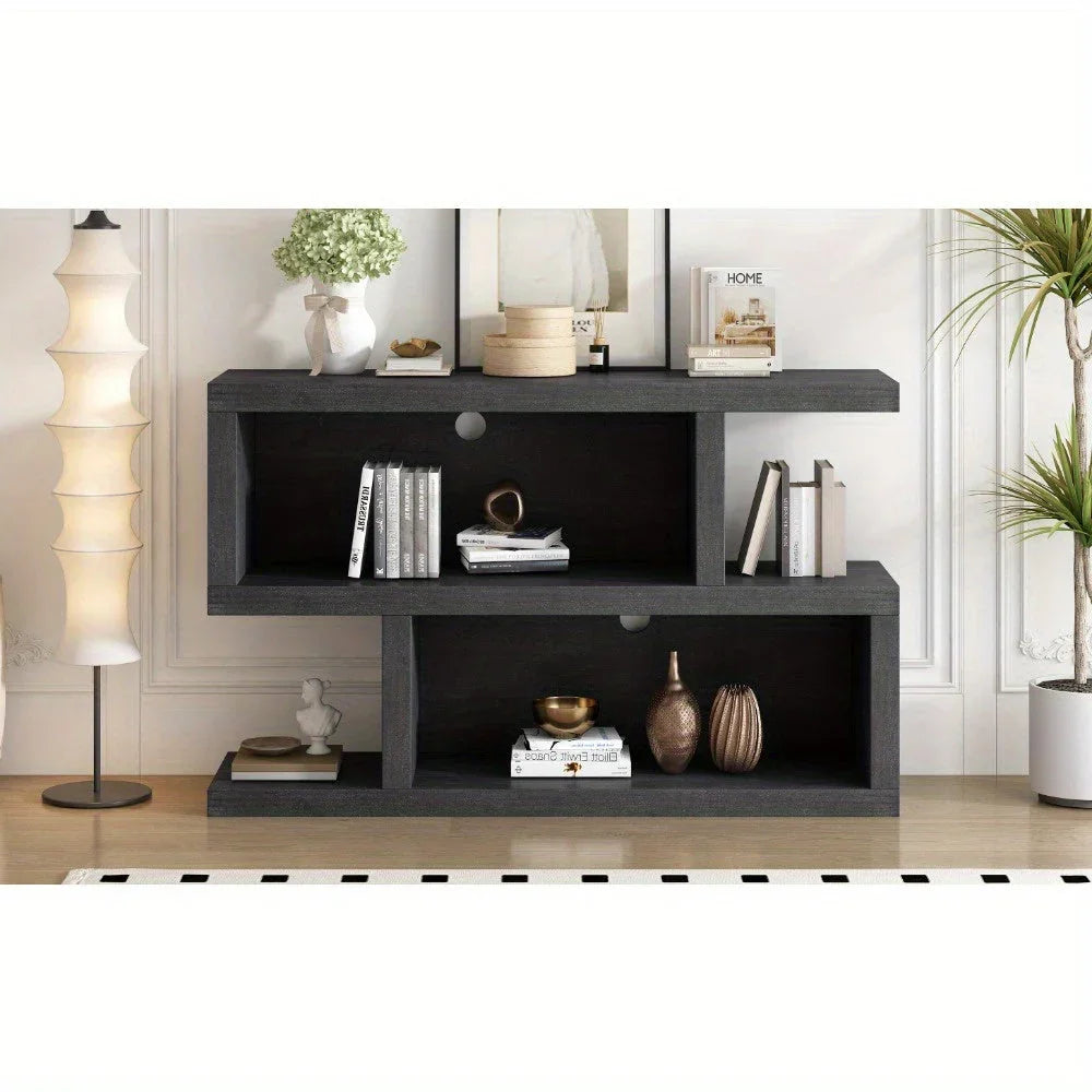 Black Console Table - House Of Avana
