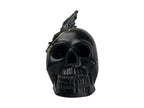 Black Tourmaline Skull Head (black) - House Of Avana
