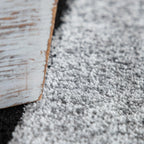 Gray Black Area Rug Mondial Modern Paint Effect RugYourHome