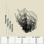 Metal Wall Art Featuring Rhinoceroses. Stylish Black and White Design of Rhinoceros Art. Great for Gifts... - House Of Avana