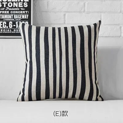 Nordic Black White Zebra Pillow Cover Leopard Geometric Cushion Home Decorative Office Sofa Pillowcase,... - House Of Avana