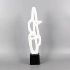 Geometric Sculpture - Black White Hollow Design, detail shot - House Of Avana