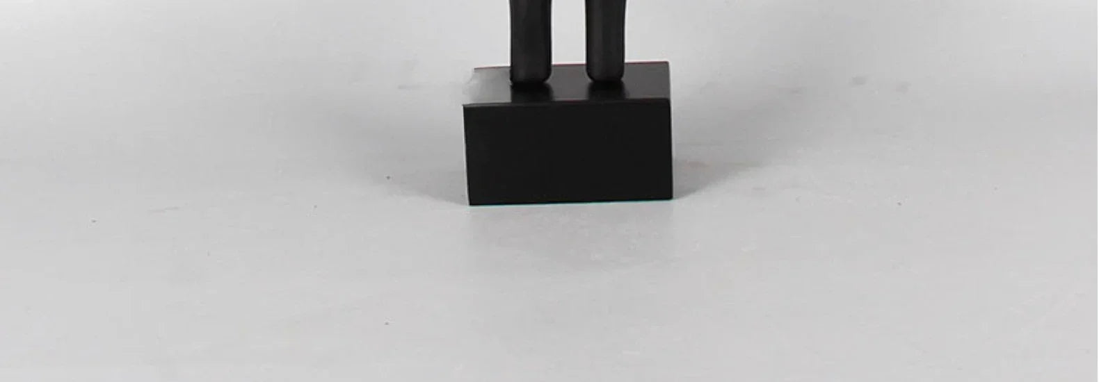 Geometric Sculpture - Black White Hollow Design, product packaging - House Of Avana