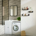 Wall Shelves - Floating Wood Black Set, lifestyle image - House Of Avana