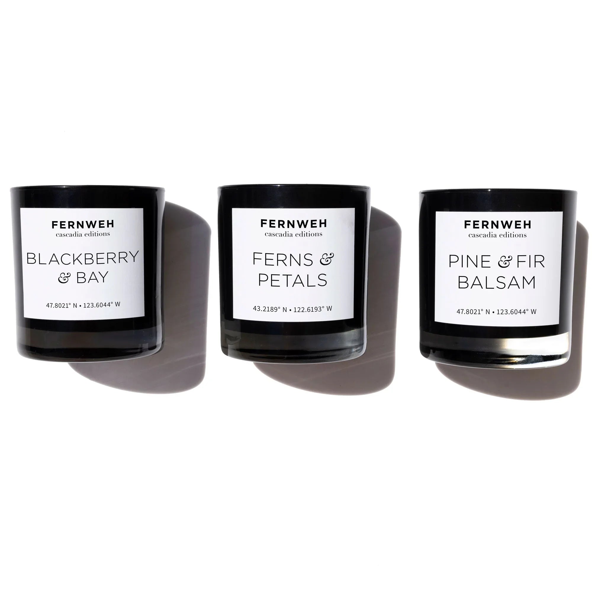Blackberry & Bay Scented Soy Candle Fernweh Editions