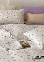 Blossom Floral Bedding Set / Orange Ever Lasting