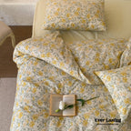 Blossom Floral Bedding Set / Orange Ever Lasting
