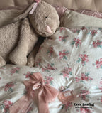 Blossom Floral Bedding Set / Orange Ever Lasting