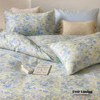 Blossom Floral Bedding Set / Orange Ever Lasting