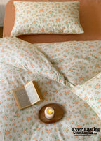 Blossom Floral Bedding Set / Orange Ever Lasting