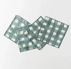 Blue Cocktail Napkins, front view - House Of Avana