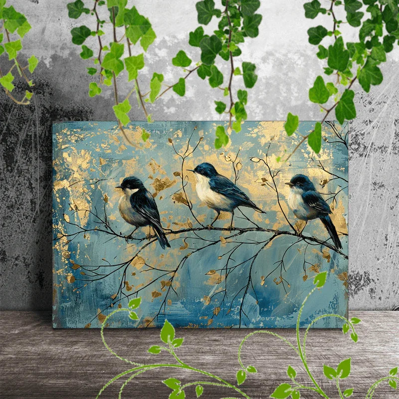 Wooden Framed Canvas Painting Artistic Printing, Corridor Home Living Room Decoration Suspensibility... - House Of Avana