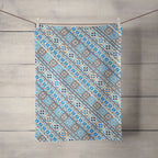Blue Tatreez Tea Towel - House Of Avana