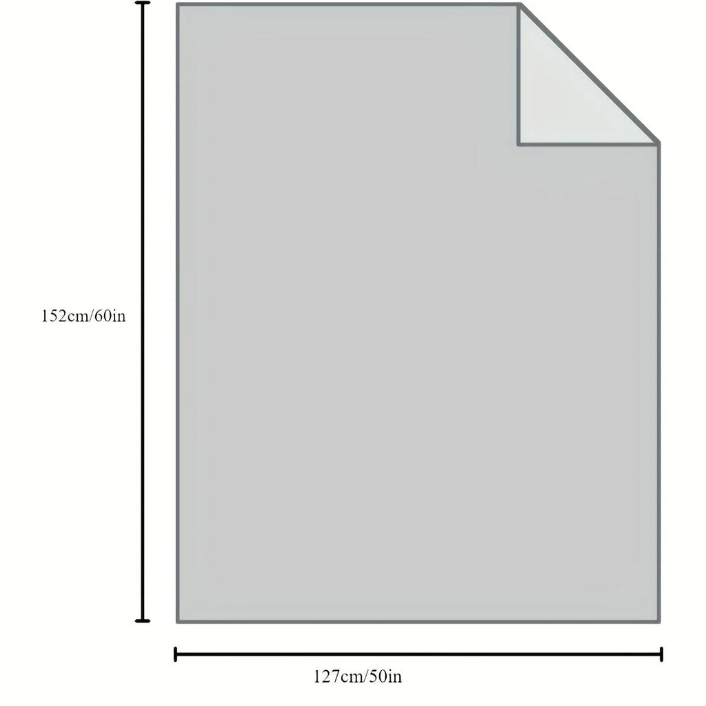 Throw Blanket - Soft Navy Blue 50x60, detail shot - House Of Avana