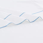 600 Thread Count Framed Sateen Embroidered Cotton Sheet Set Mélange Home