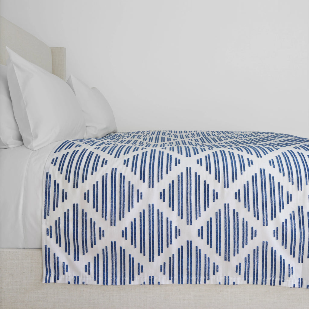Bluffs Coverlet, angled view - House Of Avana