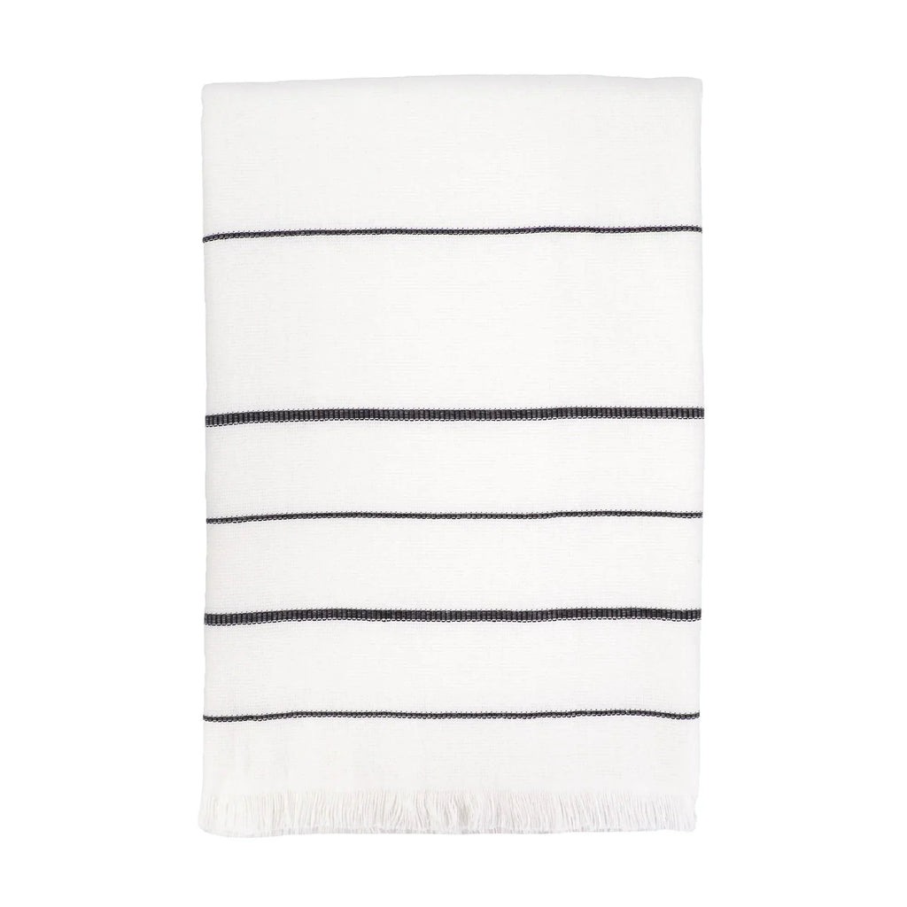 Bodrum Beach Bath Towel Peshtemal, front view - House Of Avana