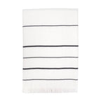 Bodrum Beach Bath Towel Peshtemal, front view - House Of Avana