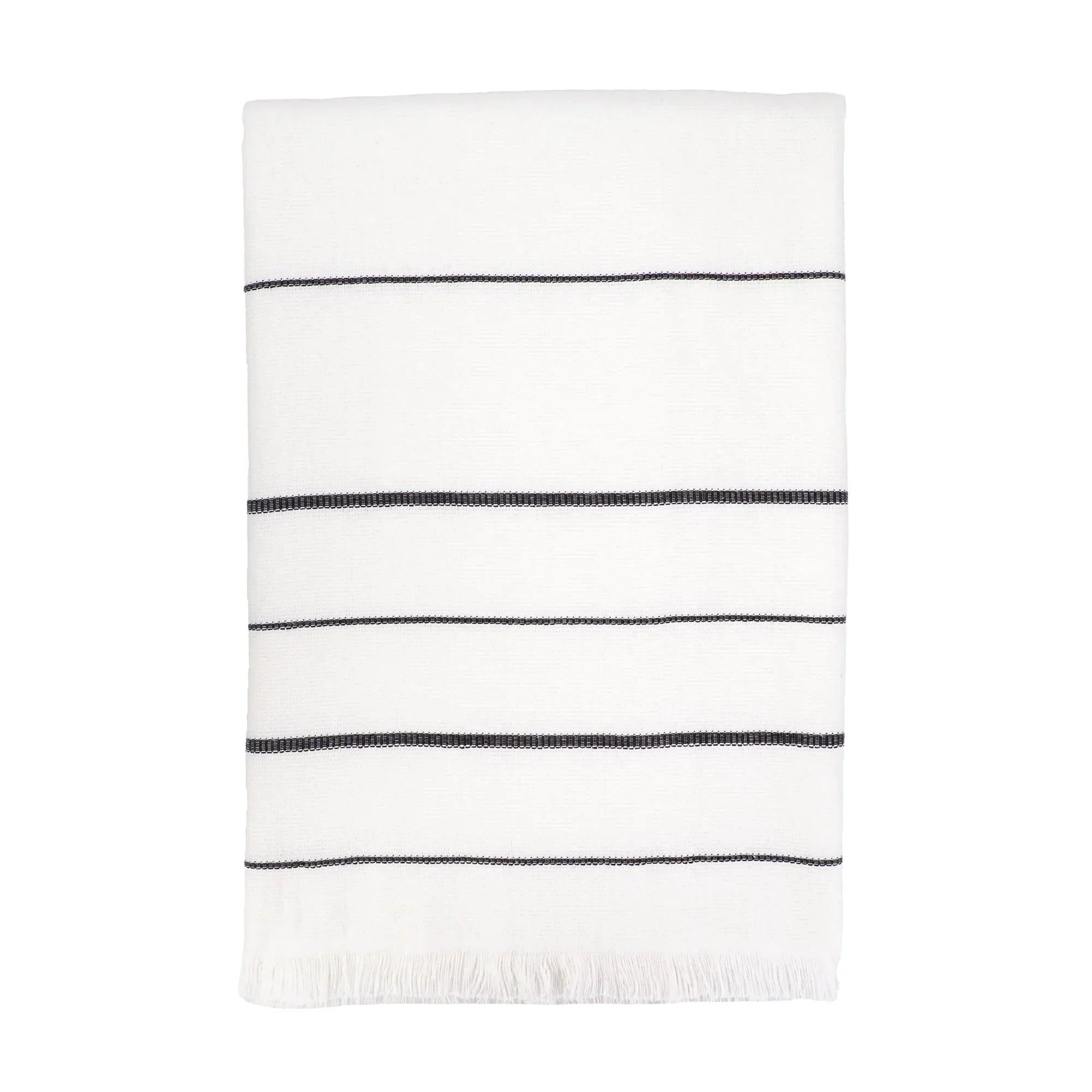 Bodrum Beach Bath Towel Peshtemal, front view - House Of Avana