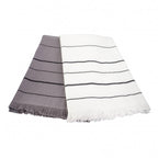 Bodrum Beach Bath Towel Peshtemal, detail shot - House Of Avana