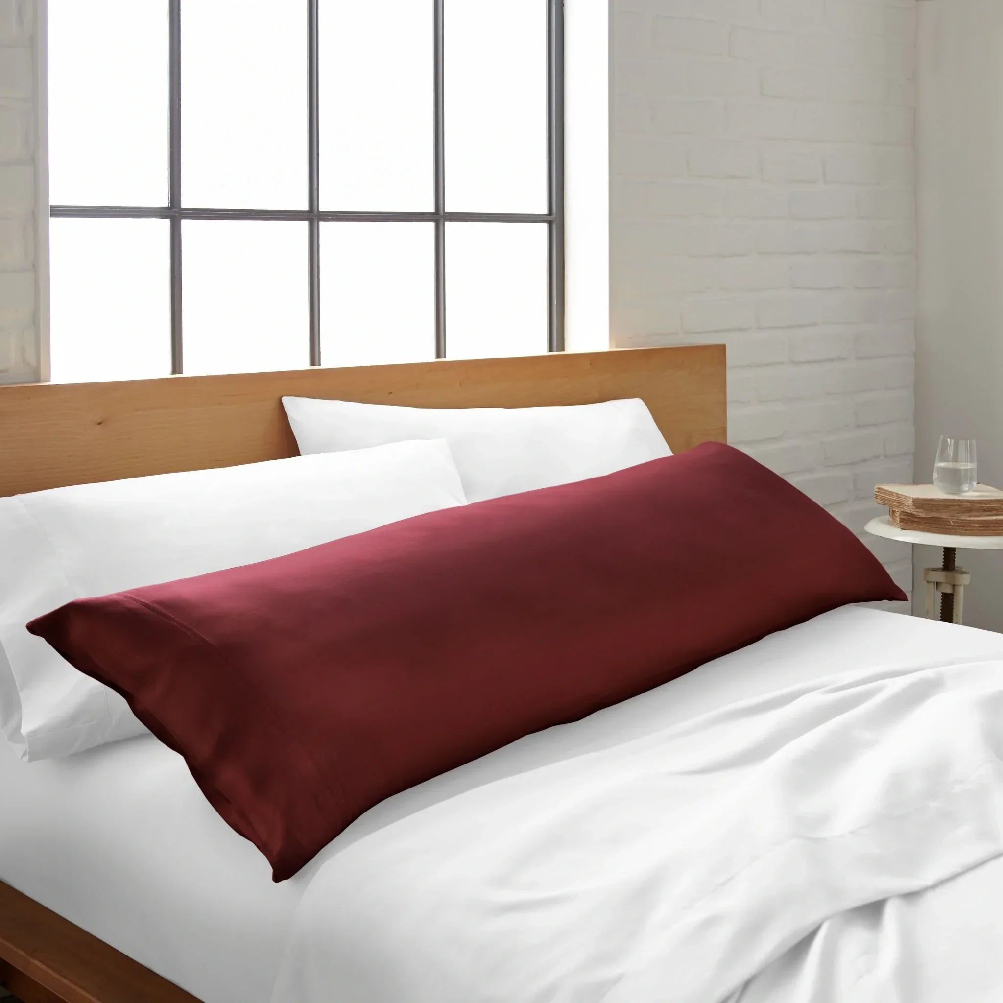 Body Pillowcases | Cooling Bamboo, side view - House Of Avana