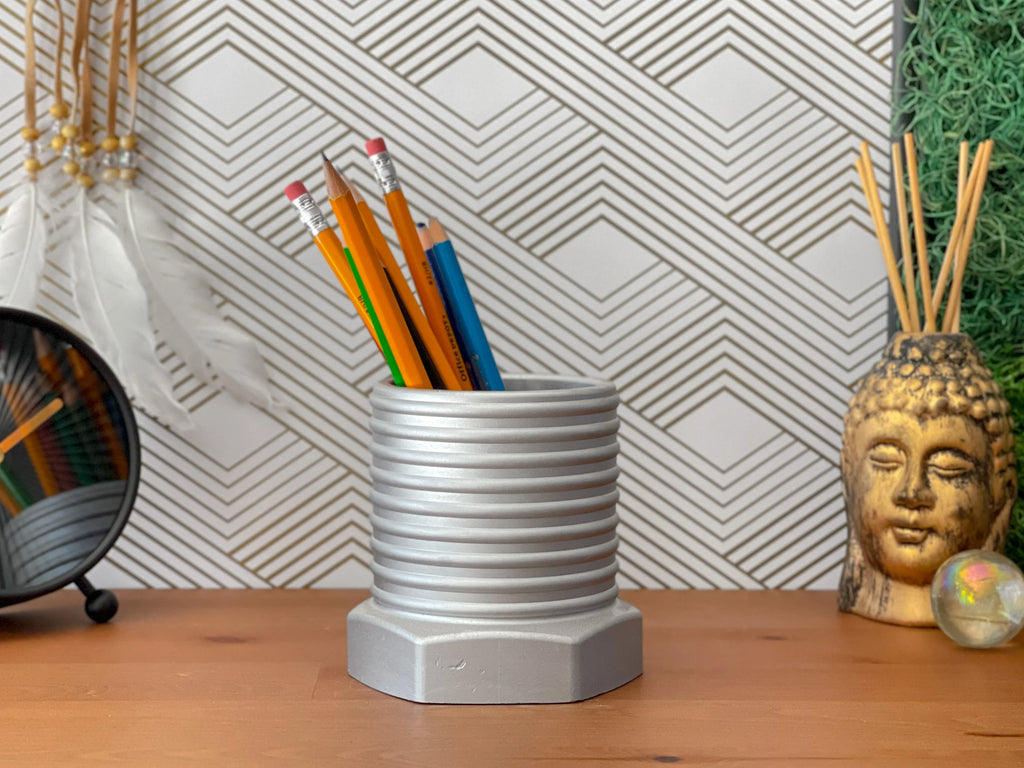 Bolt Planter | Industrial Vase AURA 8 HOME