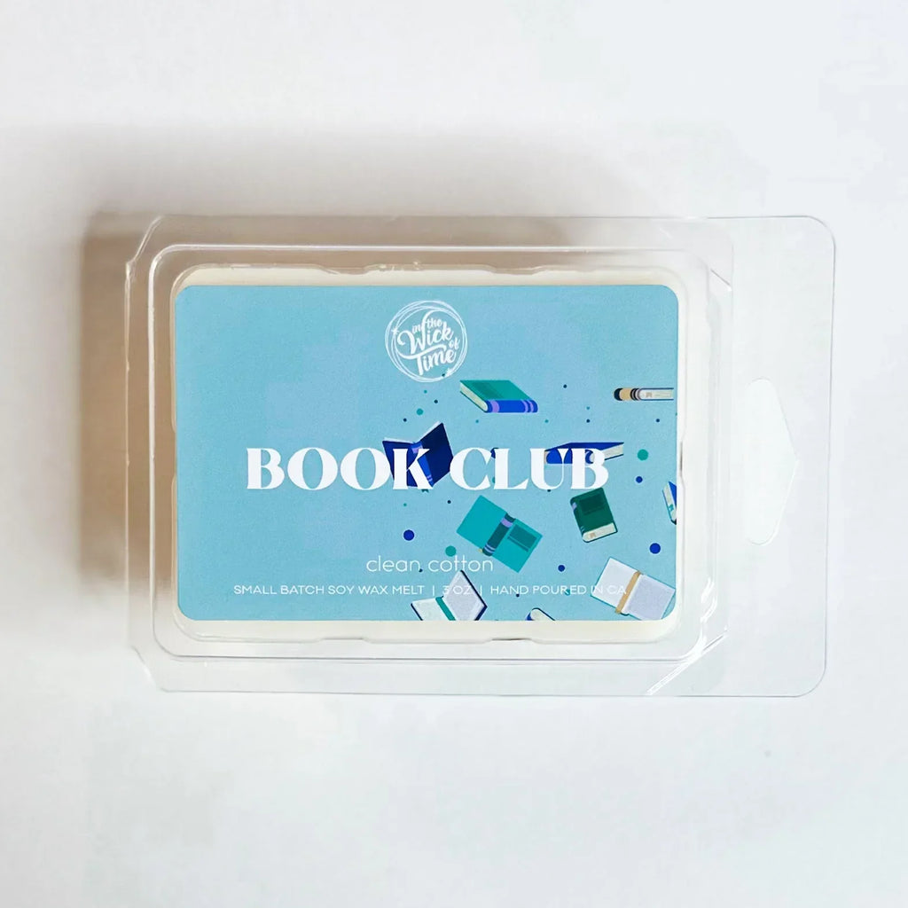 Book Club Wax Melt In the Wick of Time