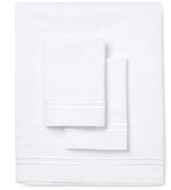 600 Thread Count Border Stripe Embroidered Sheet Set Mélange Home