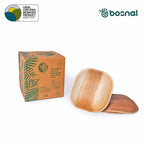 Bosnal - Palm Leaf Biodegradable Plates, 4 inch, Square Bosnal