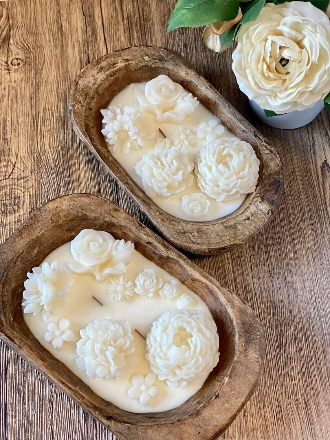 Botanical Garden Dough Bowl Candle Crazy About Candles