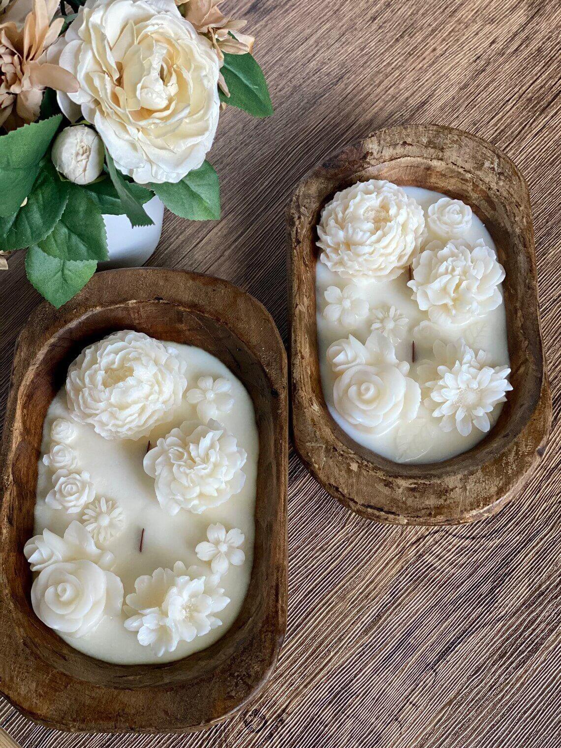 Botanical Garden Dough Bowl Candle Crazy About Candles