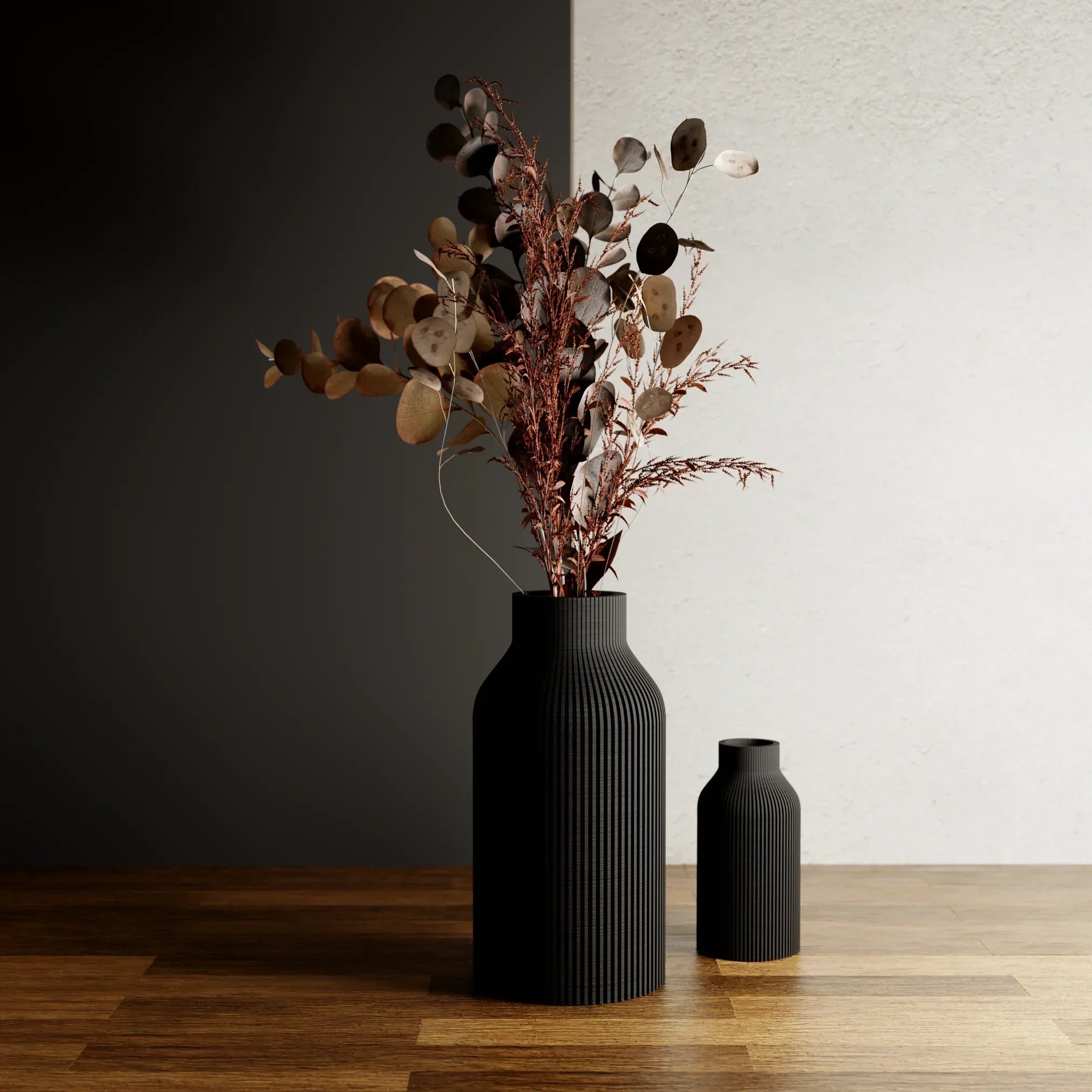 Bottle Vase, side view - House Of Avana