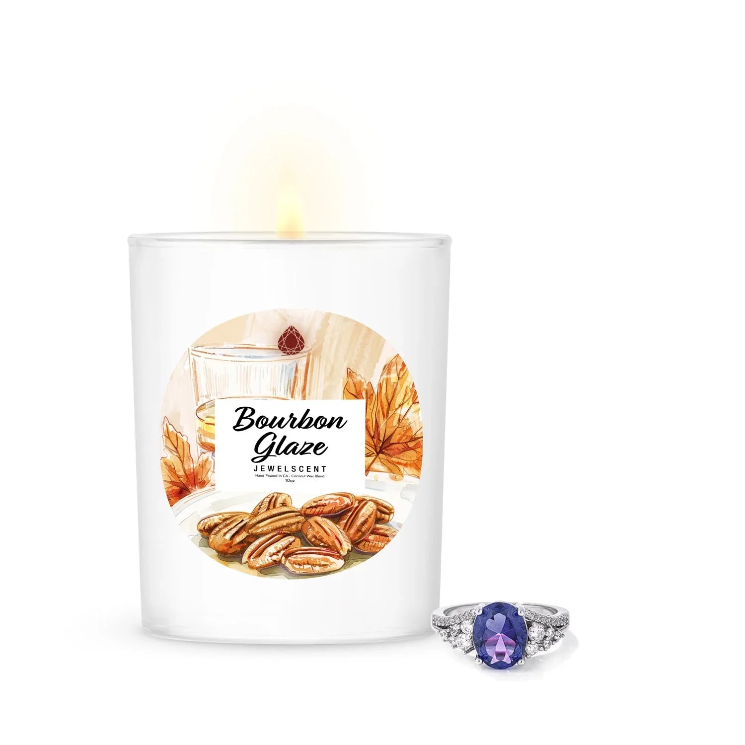 Bourbon Glaze 10oz Signature Jewelry Candle JewelScent