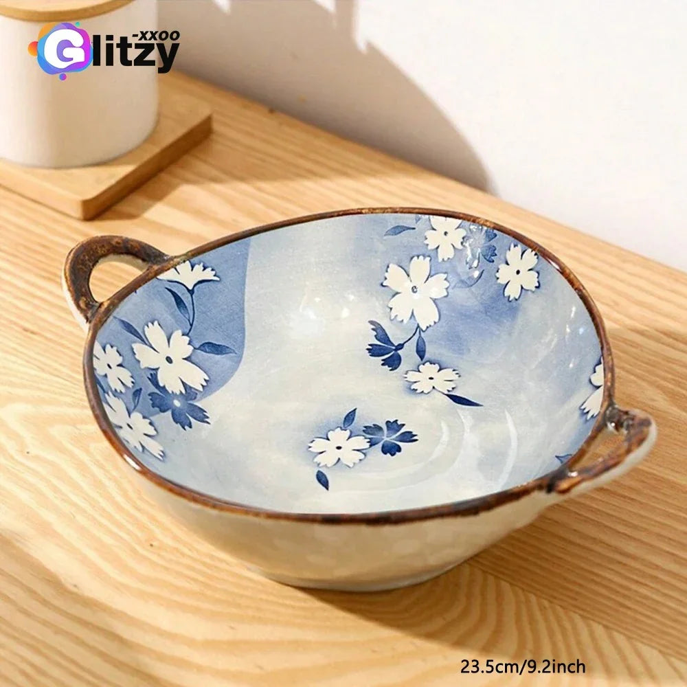 Ceramic Noodle Bowl for Tableware - House Of Avana