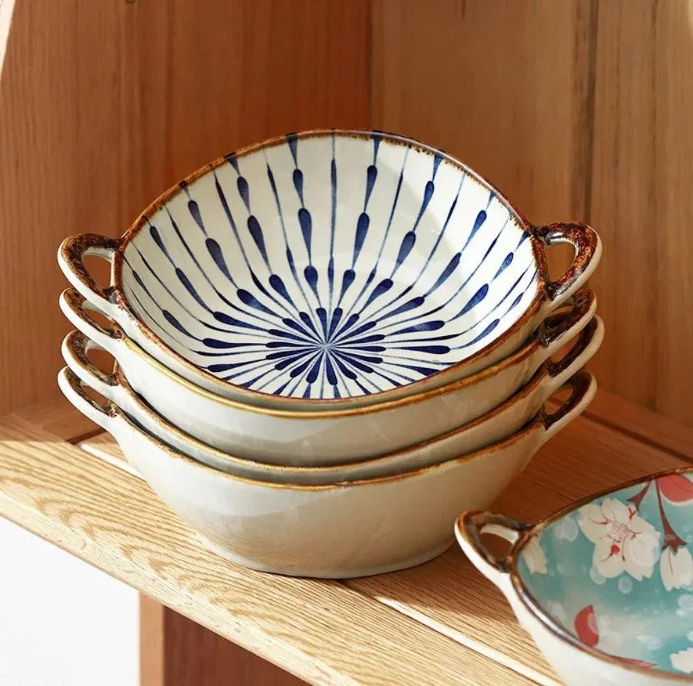 Ceramic Noodle Bowl for Tableware - House Of Avana