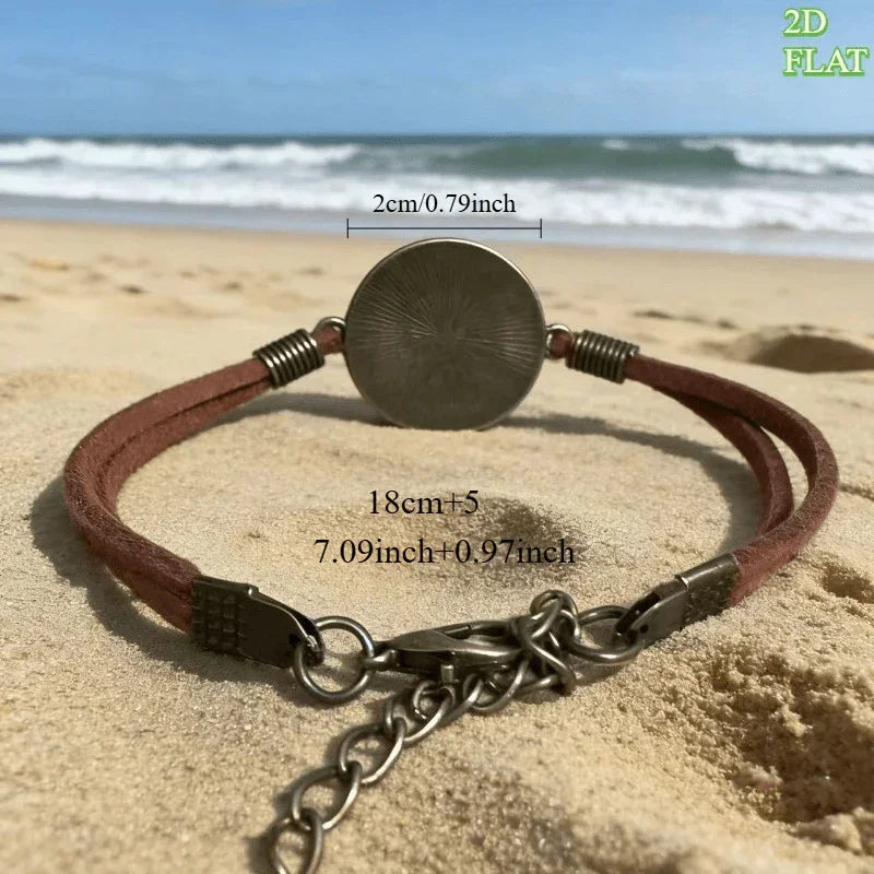 Bracelet - Vintage Glass Black