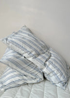 Breezy Stripe Washed Cotton Pillowcases Ever Lasting