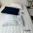 Breezy Stripe Washed Cotton Pillowcases Ever Lasting
