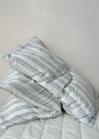 Breezy Stripe Washed Cotton Pillowcases Ever Lasting