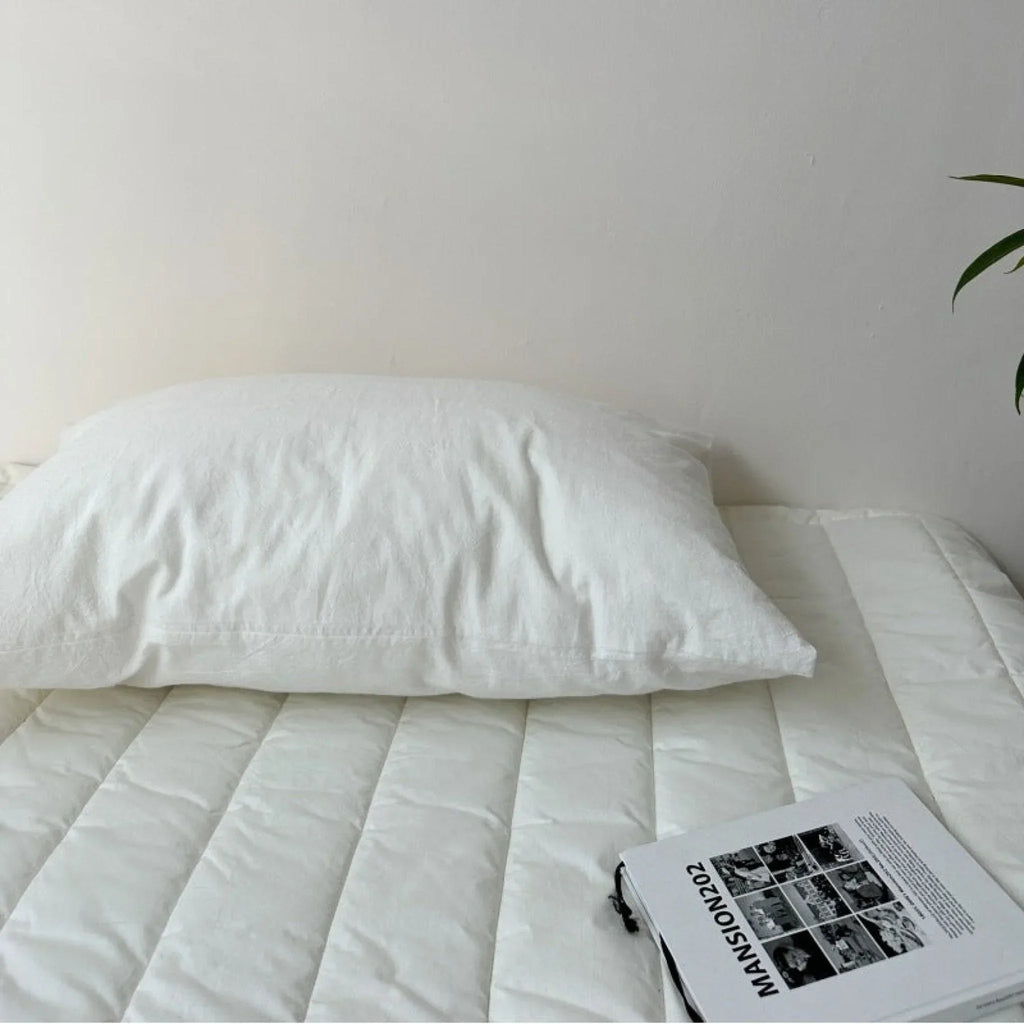 Breezy Stripe Washed Cotton Pillowcases Ever Lasting