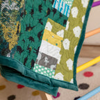 Bricks and Beams Quilt Kit - Dinosaurs Block Party Quilt Co