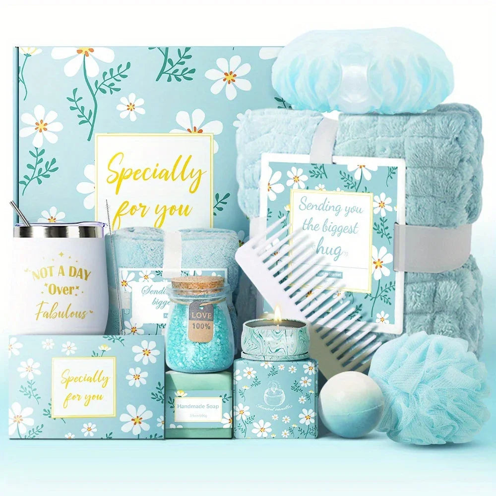 Luxury Cup Basket for Women Valentine's Day Cup Relaxation Box for Mom Mother' Day Friend Gift Thoughtful Present for Her Anniversary, Best for Christmas, Perfect for Thanksgiving House Of Avana