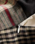 British Vintage Plaid Bedding Set / Black Ever Lasting