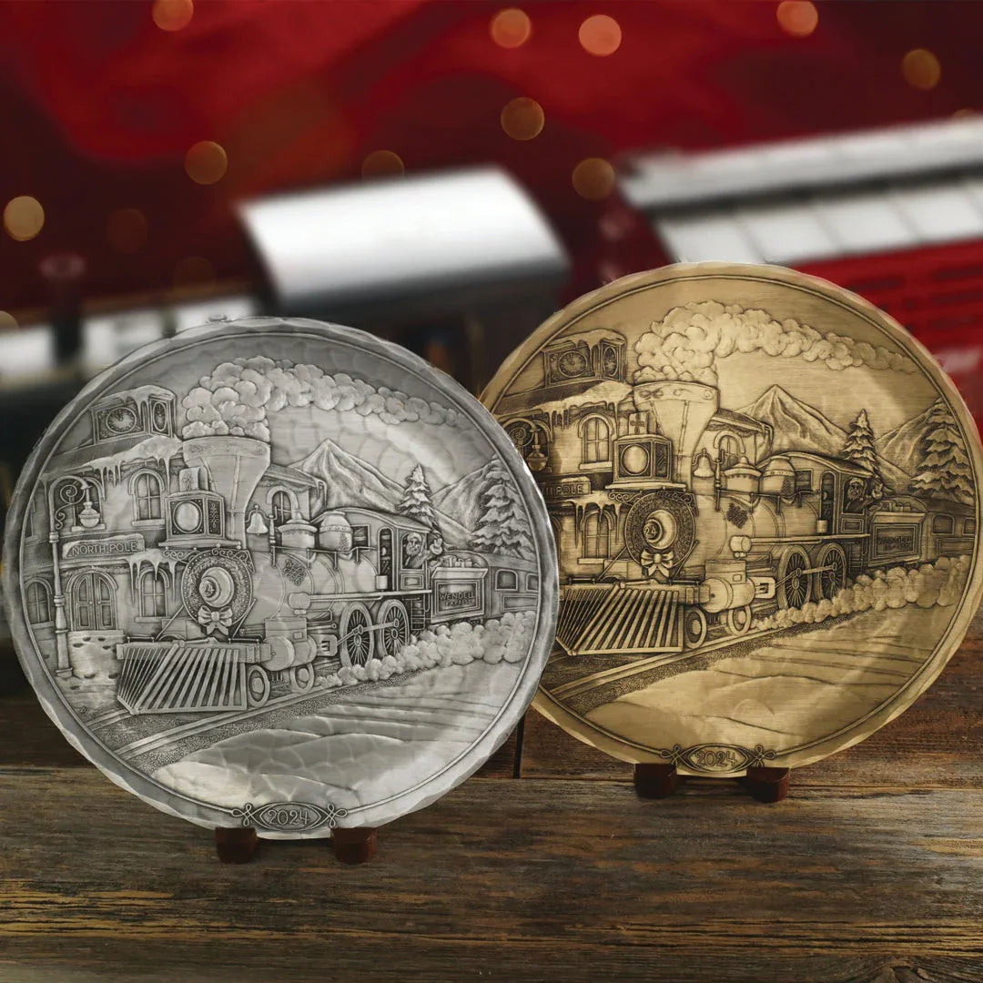 2024 Annual Plate- the Wendell Express (bronze), lifestyle image - House Of Avana