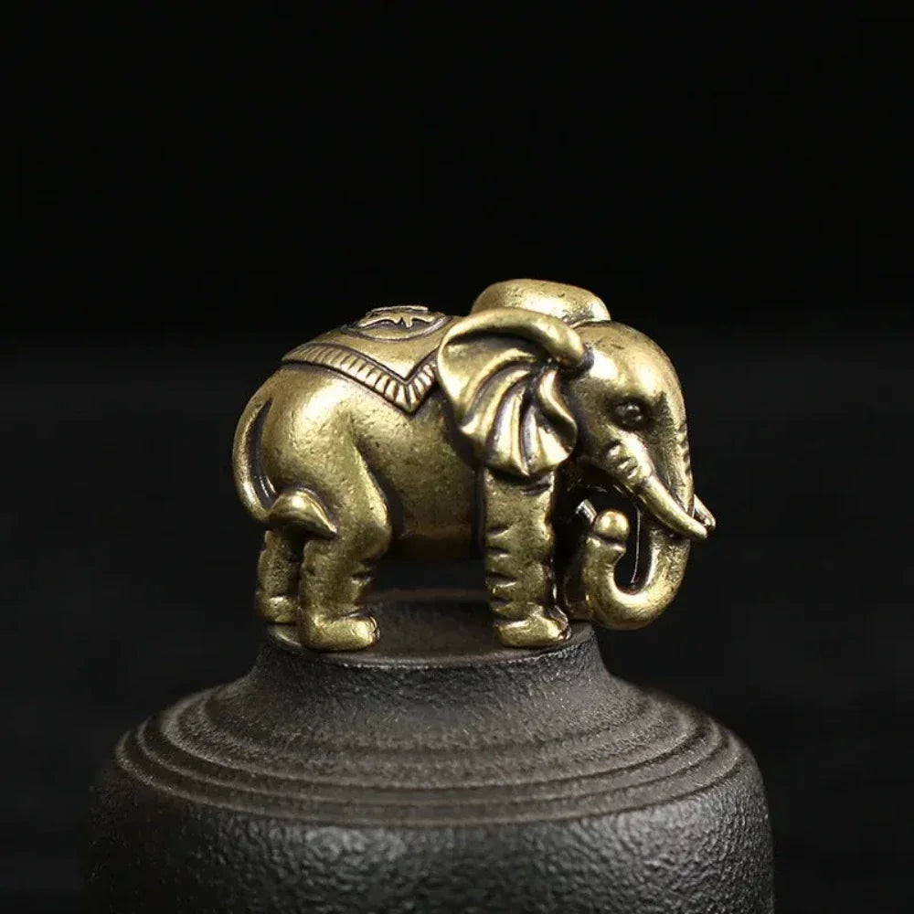 Bronze Elephant Miniatures for Home Decor - House Of Avana
