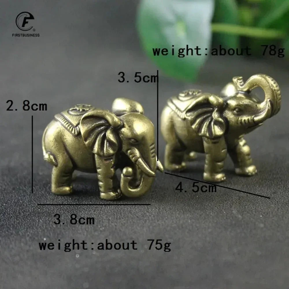 Bronze Elephant Miniatures for Home Decor - House Of Avana